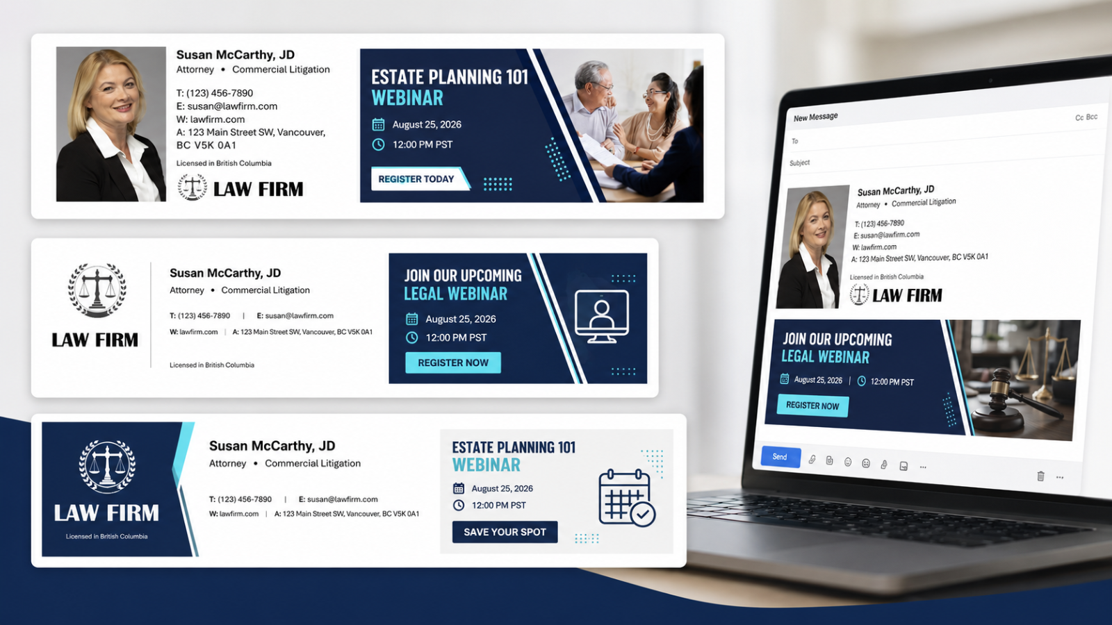 How Law Firms Can Use Email Signatures to Promote Webinars and Events (Without Spending a Dollar on Ads)